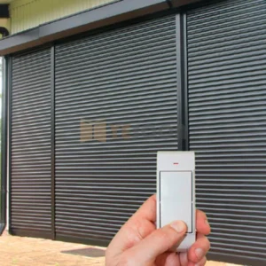 Aluminum Roller Shutter Door – External Motor Motorized Garage Roller Shutter Door