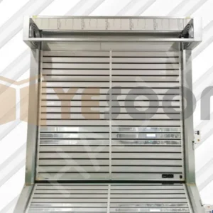 High Speed & High Efficiency Stainless Steel Rolling Shutter Door with 2hr Fire Rating 1 Year Warranty for Industrial Use