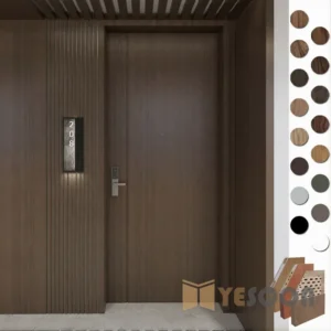 90-Minute Fire-Rated Steel Apartment Entry Door – Certified Fire Safety Door for Residential Buildings & Condos