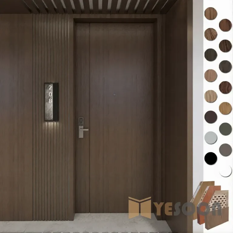 Fire Rated Door - UL Certified Steel, 3-Hour Rating | Commercial Grade - View 1 - Fire rated door from Yesoon Door