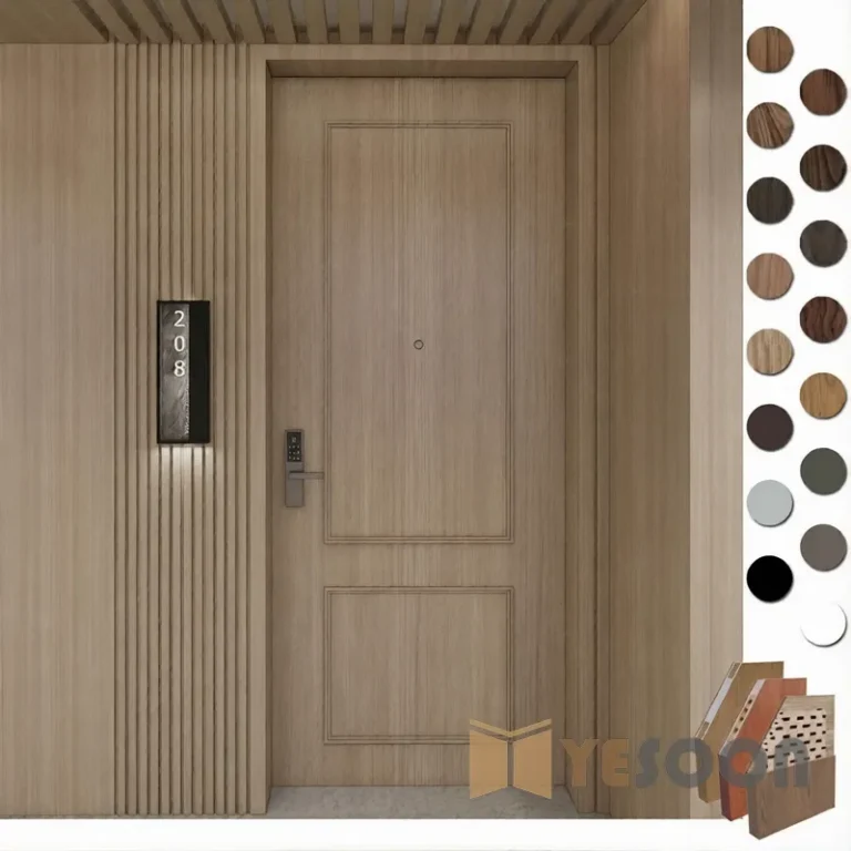 Fire Rated Door - UL Certified Steel, 3-Hour Rating | Commercial Grade - View 4 - Fire rated door from Yesoon Door