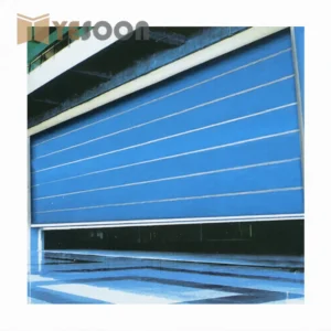 Fireproof Non-Woven Fabric Automatic Roller Shutter Door – Fire Composite Shutter for Garage & Commercial Use