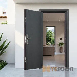 90-Minute Fire-Rated Steel Apartment Door – Durable Safety Fire Door for Condos & Residential Complexes