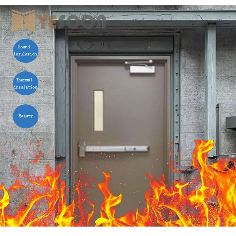 180-Minute UL-Listed High-Grade Fire Door – Certified Fire Safety Door for Commercial & Industrial Use - Image 6