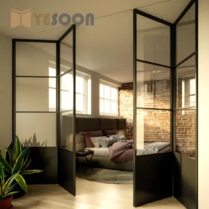 Residential Impact-Resistant Fireproof Aluminum Casement Windows & Doors