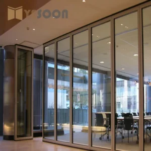 120-Minute Fire-Rated Modern Glass Safety Window – Open Style with Aluminum Frame & Expanded Seal
