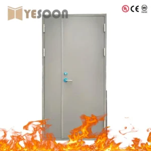 UL-Certified Insulated Steel Fire Door – 5.5h-1.0h Fire Rating High-Security Fireproof Door