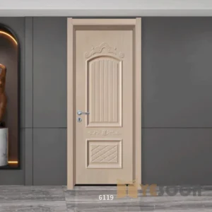 Eco-Friendly Anti-Termite WPC Soundproof Interior Door for Home