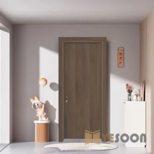 100% WPC Wood-Plastic Composite Interior Door for Residential Homes